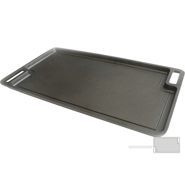 Placa de pancha negra de hierro